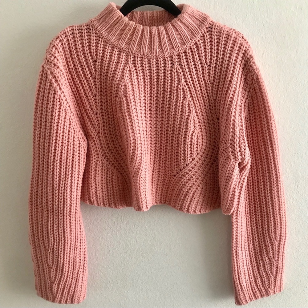 AGAIN COLLECTION Alaska Crop Sweater